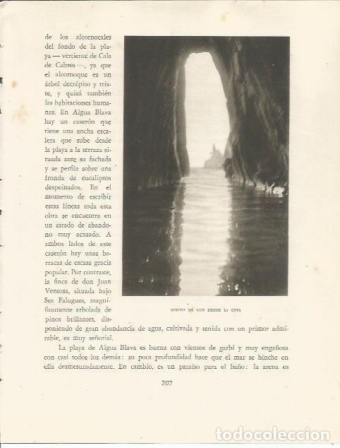 Otros art&iacute;culos de coleccionismo en papel: LAMINA 25174: Interior de la Cova d'en Gispert - Josep Pla