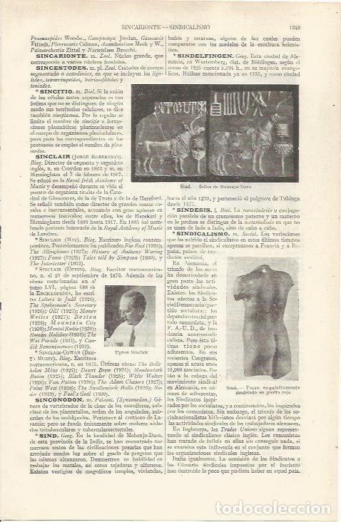 Otros art&iacute;culos de coleccionismo en papel: LAMINA ESPASA 37077: Sellos de Mohenjo-Daro, India - Varios