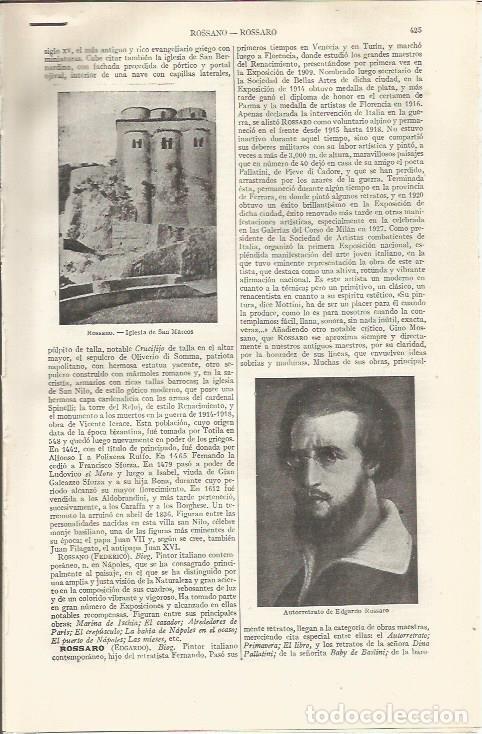 Otros art&iacute;culos de coleccionismo en papel: LAMINA ESPASA 37050: Iglesia de San Marcos, por Rossano - Varios
