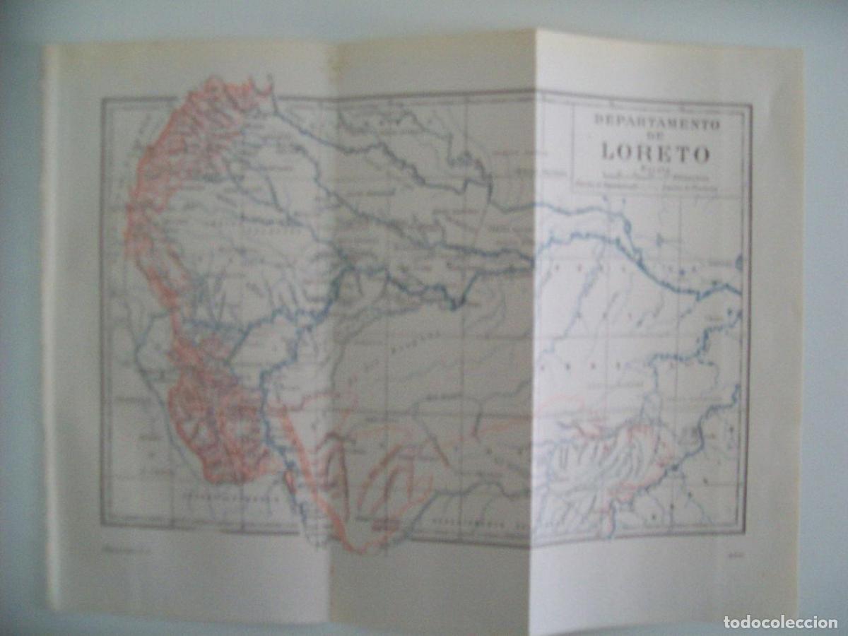 Otros art&iacute;culos de coleccionismo en papel: LAMINA ESPASA 37168: Mapa del Departamento de Loreto - Varios
