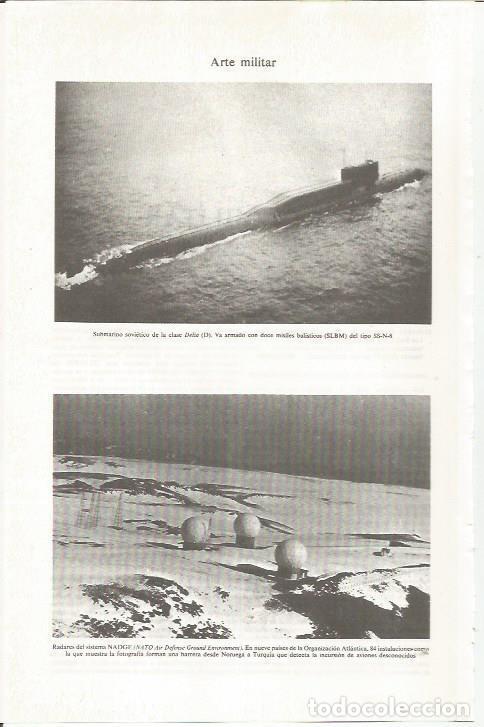 Otros art&iacute;culos de coleccionismo en papel: LAMINA ESPASA 36762: Submarino sovietico de la clase Delta - Varios