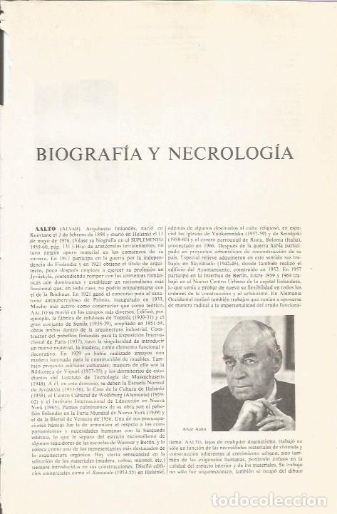 Otros art&iacute;culos de coleccionismo en papel: LAMINA ESPASA 36747: Biografia y necrologia. Entrada completa - Varios