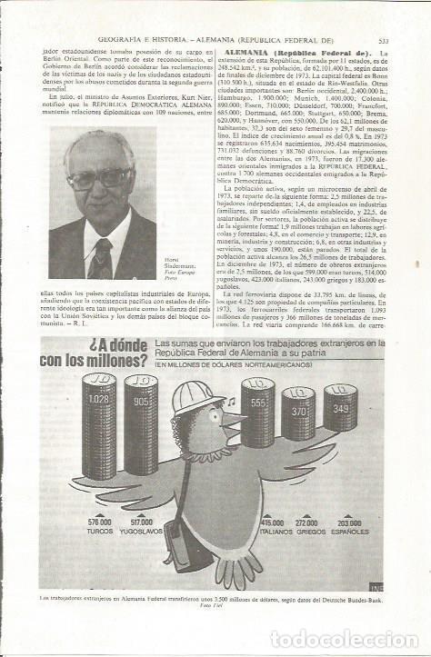 Otros art&iacute;culos de coleccionismo en papel: LAMINA ESPASA 36811: Horst Sindermann - Varios
