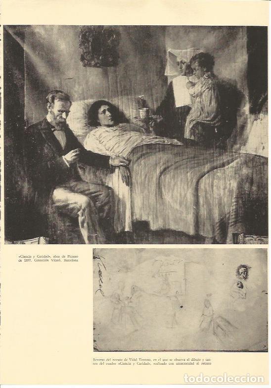 Otros Art&iacute;culos de Coleccionismo en Papel: LAMINA 25650: Ciencia y caridad, por Picasso - Varios