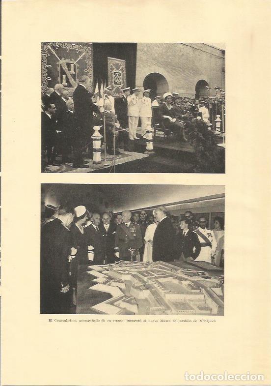 Otros art&iacute;culos de coleccionismo en papel: LAMINA 25599: Inauguracion del Museo del Castell de Montjuic en Barcelona - Varios