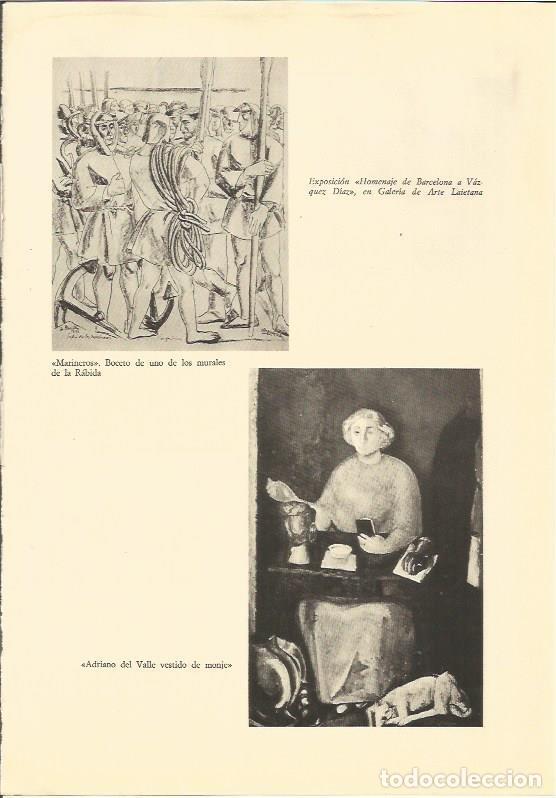 Otros art&iacute;culos de coleccionismo en papel: LAMINA 25543: Obras de la exposicion Homenaje de Barcelona a Velazquez Diaz en Galeria de Arte Laiet