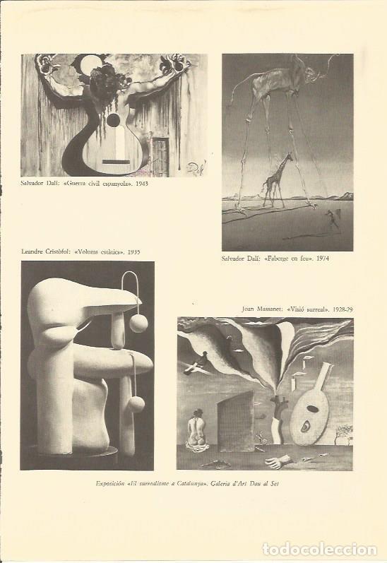 Otros art&iacute;culos de coleccionismo en papel: LAMINA 25544: Guerra civil espa&ntilde;ola y Faberge en feu, por Salvador dali - Varios