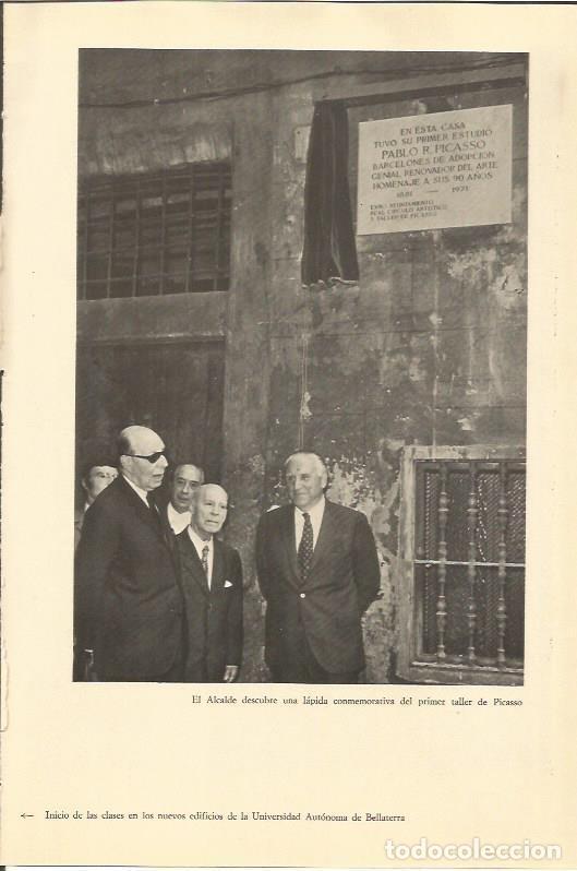 Otros Art&iacute;culos de Coleccionismo en Papel: LAMINA 25560: Placa del primer taller de Picasso en Barcelona - Varios