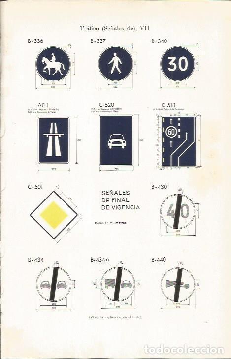 Otros Art&iacute;culos de Coleccionismo en Papel: LAMINA ESPASA 37384: Se&ntilde;ales de trafico de obligacion - Varios