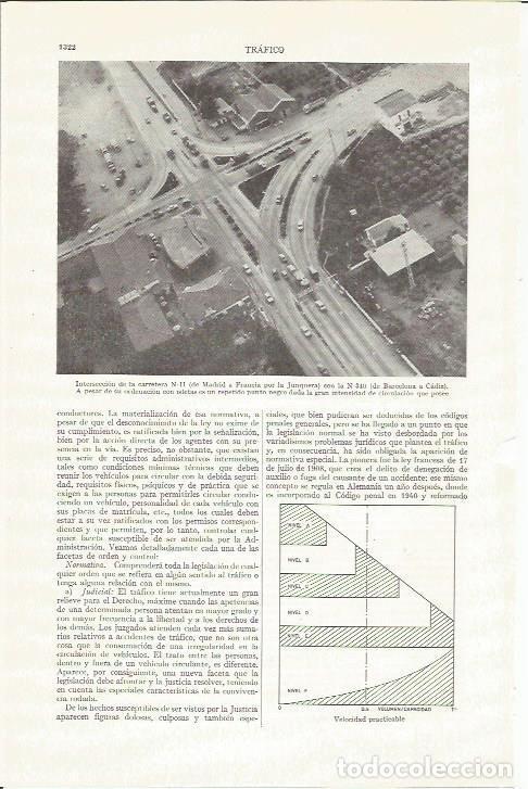 Otros Art&iacute;culos de Coleccionismo en Papel: LAMINA ESPASA 37379: Interseccion en la Nacional II con la N-340 - Varios