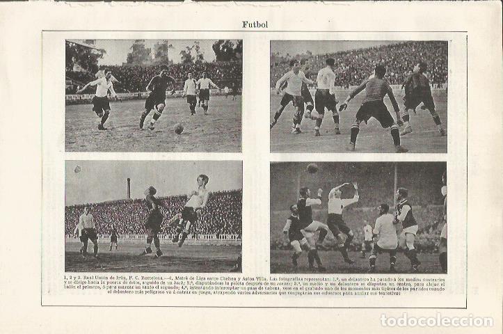 Otros Art&iacute;culos de Coleccionismo en Papel: LAMINA ESPASA 37427: Partidos de futbol - Varios
