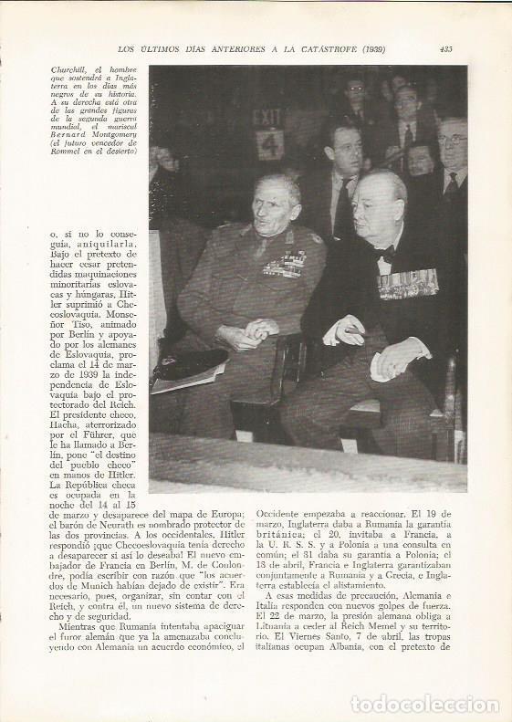 Otros art&iacute;culos de coleccionismo en papel: LAMINA 26211: Churchill y Montgomery - VVAA