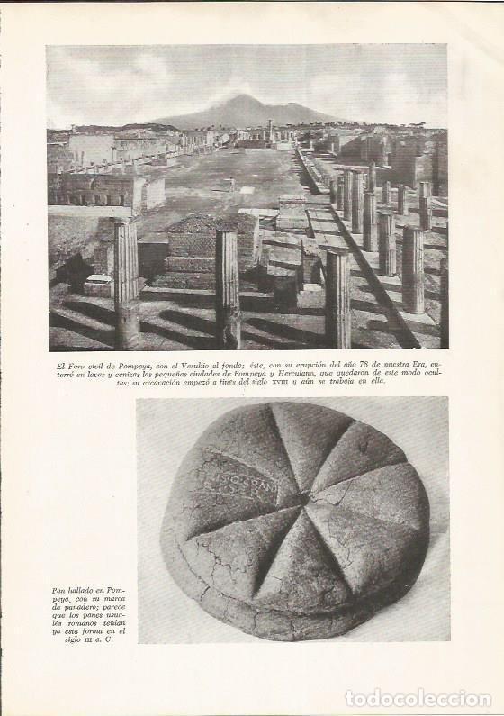 Otros art&iacute;culos de coleccionismo en papel: LAMINA HISTORIA 26241: Foro civil de Pompeya - VVAA