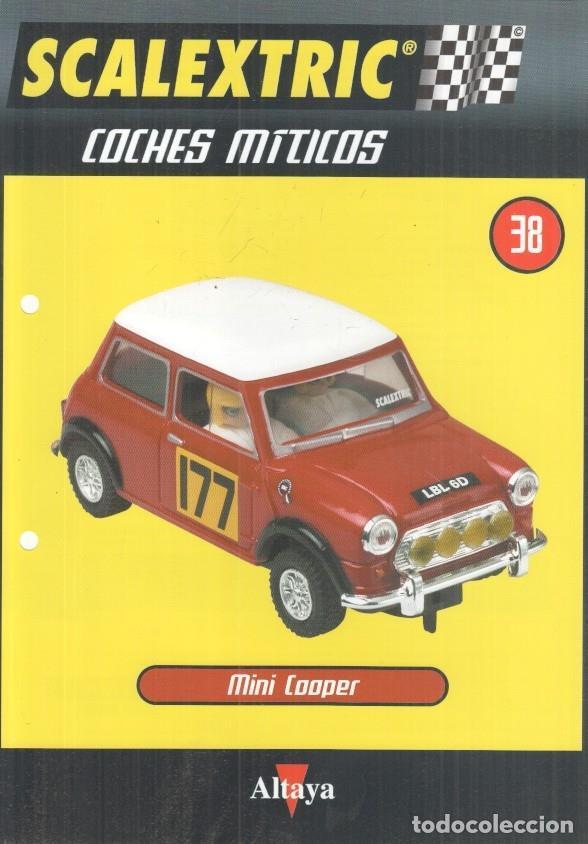 Otros art&iacute;culos de coleccionismo en papel: Lamina numerada 38: Scalextric Coches Miticos (Altaya) - Varios