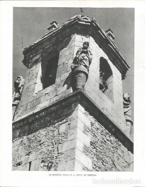 Otros art&iacute;culos de coleccionismo en papel: LAMINA 26559: Torre de la ermita de Urquiola - Pio Baroja