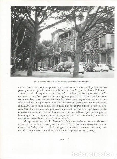 Otros art&iacute;culos de coleccionismo en papel: LAMINA 26575: Casa veraniega en Las Arenas - Pio Baroja