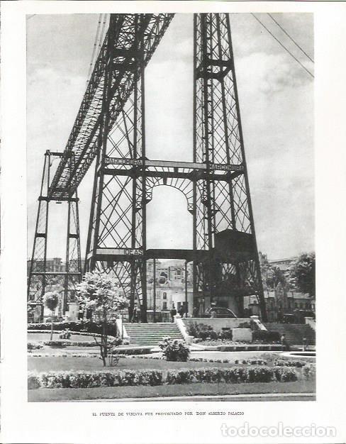 Paper Collecting Others: LAMINA 26591: Puente de Vizcaya - Pio Baroja