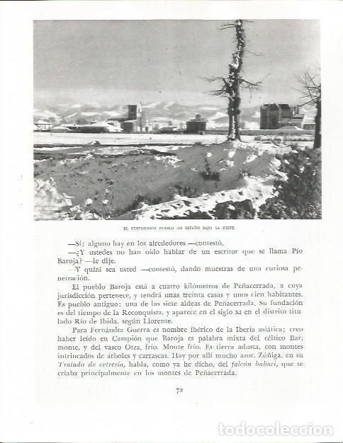 Otros art&iacute;culos de coleccionismo en papel: LAMINA 26511: Vista de Beta&ntilde;o - Pio Baroja