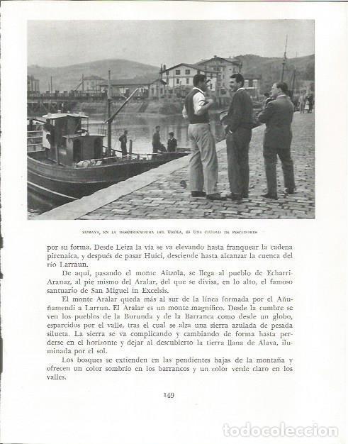 Otros art&iacute;culos de coleccionismo en papel: LAMINA 26550: Pescadores en Zumaya - Pio Baroja