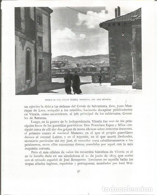 Otros art&iacute;culos de coleccionismo en papel: LAMINA 26501: Plaza en Vitoria - Pio Baroja
