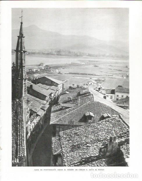 Otros art&iacute;culos de coleccionismo en papel: LAMINA 26597: Casas de Fuenterrabia - Pio Baroja