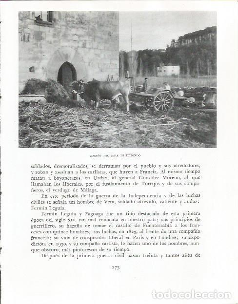 Otros art&iacute;culos de coleccionismo en papel: LAMINA 26608: Caserio del valle de Elizondo - Pio Baroja