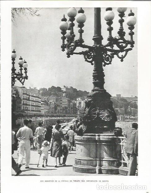 Otros art&iacute;culos de coleccionismo en papel: LAMINA 26534: Vista de San Sebastian - Pio Baroja