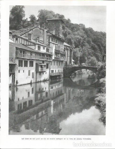 Otros art&iacute;culos de coleccionismo en papel: LAMINA 26689: Puente de San Juan de Pie de Puerto - Pio Baroja
