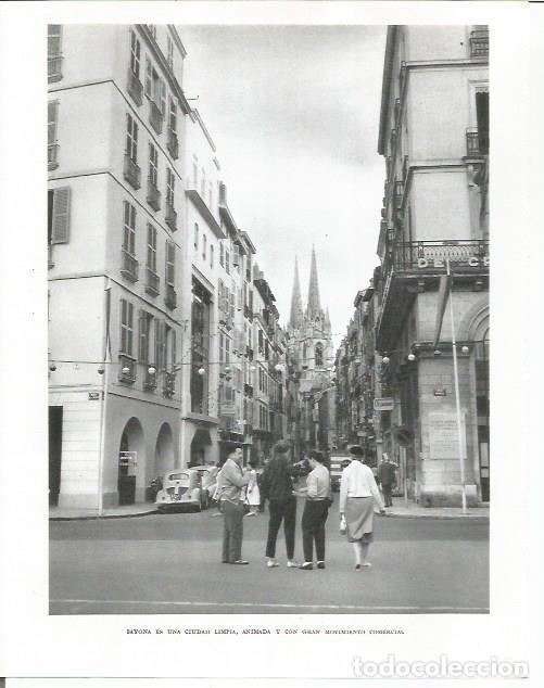 Otros art&iacute;culos de coleccionismo en papel: LAMINA 26669: Calles de Bayona - Pio Baroja