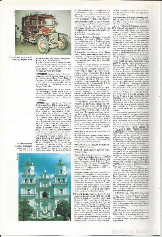 Otros art&iacute;culos de coleccionismo en papel: LAMINA LAROUSSE 70431: Automovil de Hispano Suiza - VVAA