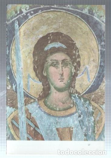 Otros art&iacute;culos de coleccionismo en papel: Lamina frescos yugoeslavos medievales numerada 02: El Arcangel San Miguel -