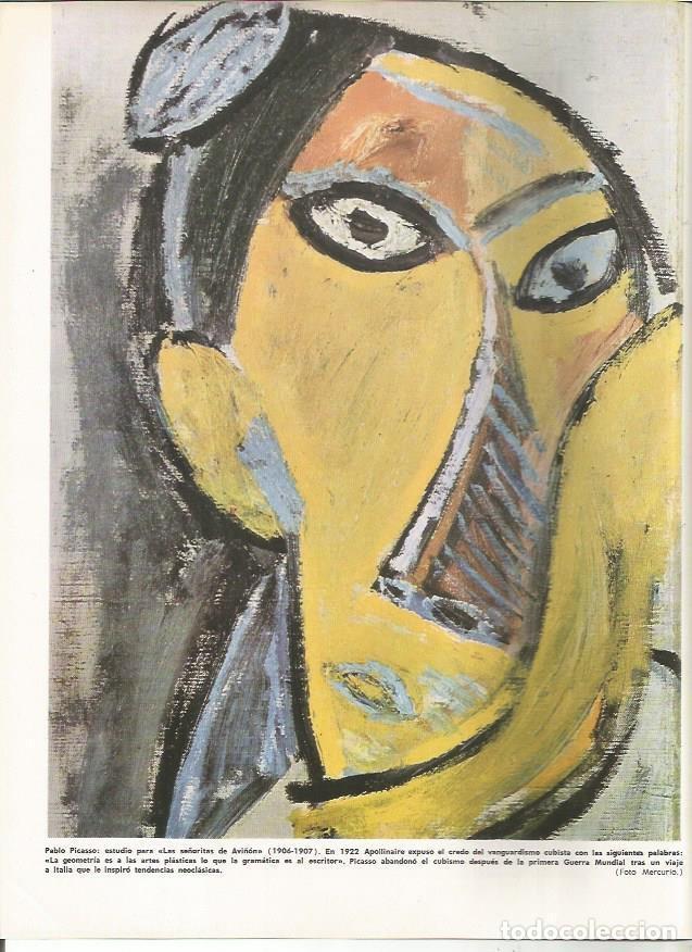 Otros Art&iacute;culos de Coleccionismo en Papel: LAMINA MONITOR 0898: Estudio para Las se&ntilde;oritas de Avi&ntilde;on, por Picasso - Varios