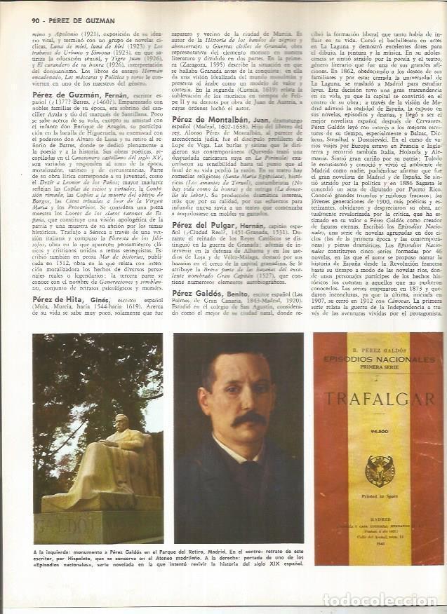 Otros art&iacute;culos de coleccionismo en papel: LAMINA MONITOR 01029: Benito Perez Galdos - Varios