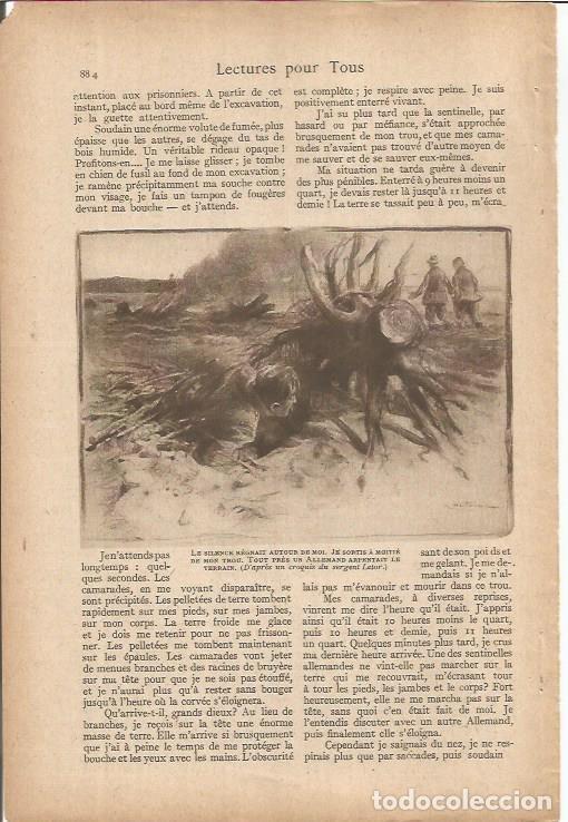 Otros art&iacute;culos de coleccionismo en papel: LAMINA 27269: Croquis del sargento Letor - VVAA