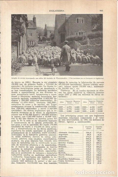 Otros art&iacute;culos de coleccionismo en papel: LAMINA ESPASA 38181: Pastor en el condado de Worcestershire, Inglaterra - Varios