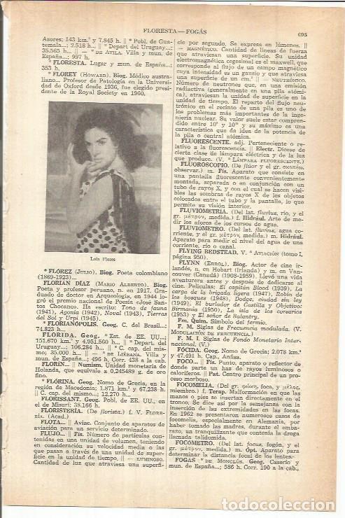 Otros art&iacute;culos de coleccionismo en papel: LAMINA ESPASA 38148: Lola Flores - Varios