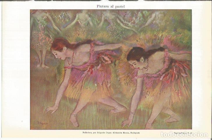 Otros art&iacute;culos de coleccionismo en papel: LAMINA ESPASA 37805: Bailarinas, por E. Degas - Varios