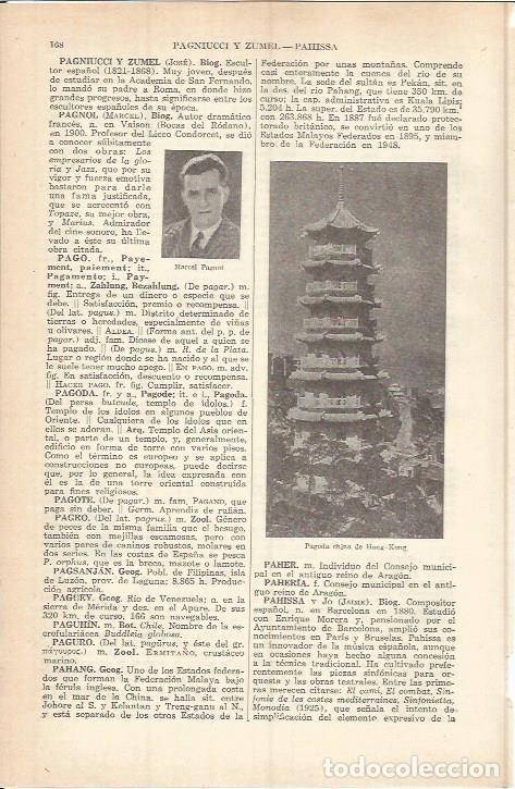 Otros art&iacute;culos de coleccionismo en papel: LAMINA ESPASA 37728: Pagoda china en Hong Kong - Varios
