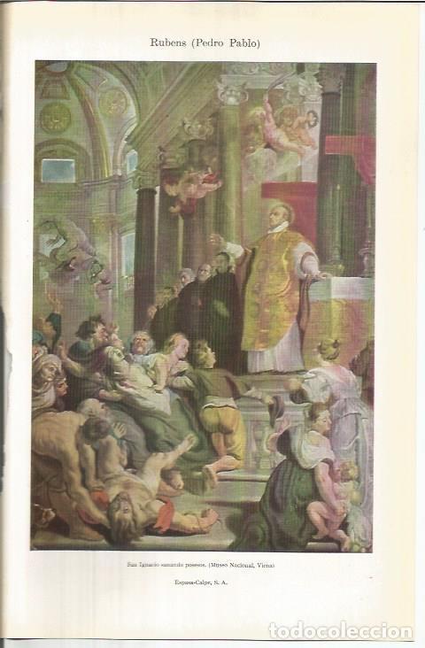 Otros art&iacute;culos de coleccionismo en papel: LAMINA ESPASA 37917: San Ignacio sanando presos, por Rubens - Varios