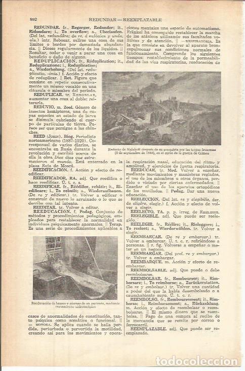 Otros art&iacute;culos de coleccionismo en papel: LAMINA ESPASA 37868: Reducto de Malakoff - Varios