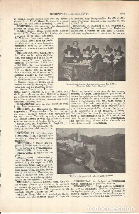 Otros art&iacute;culos de coleccionismo en papel: LAMINA ESPASA 37871: Valle de Regil, Guipuzcoa - Varios