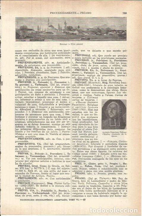 Otros art&iacute;culos de coleccionismo en papel: LAMINA ESPASA 37839: Vista de Preveza - Varios