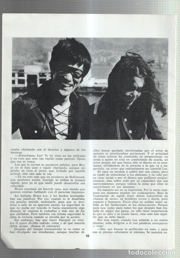 Otros art&iacute;culos de coleccionismo en papel: Lamina Bruce Lee numerada 03 -