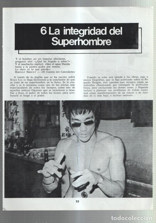 Otros art&iacute;culos de coleccionismo en papel: Lamina Bruce Lee numerada 17 -