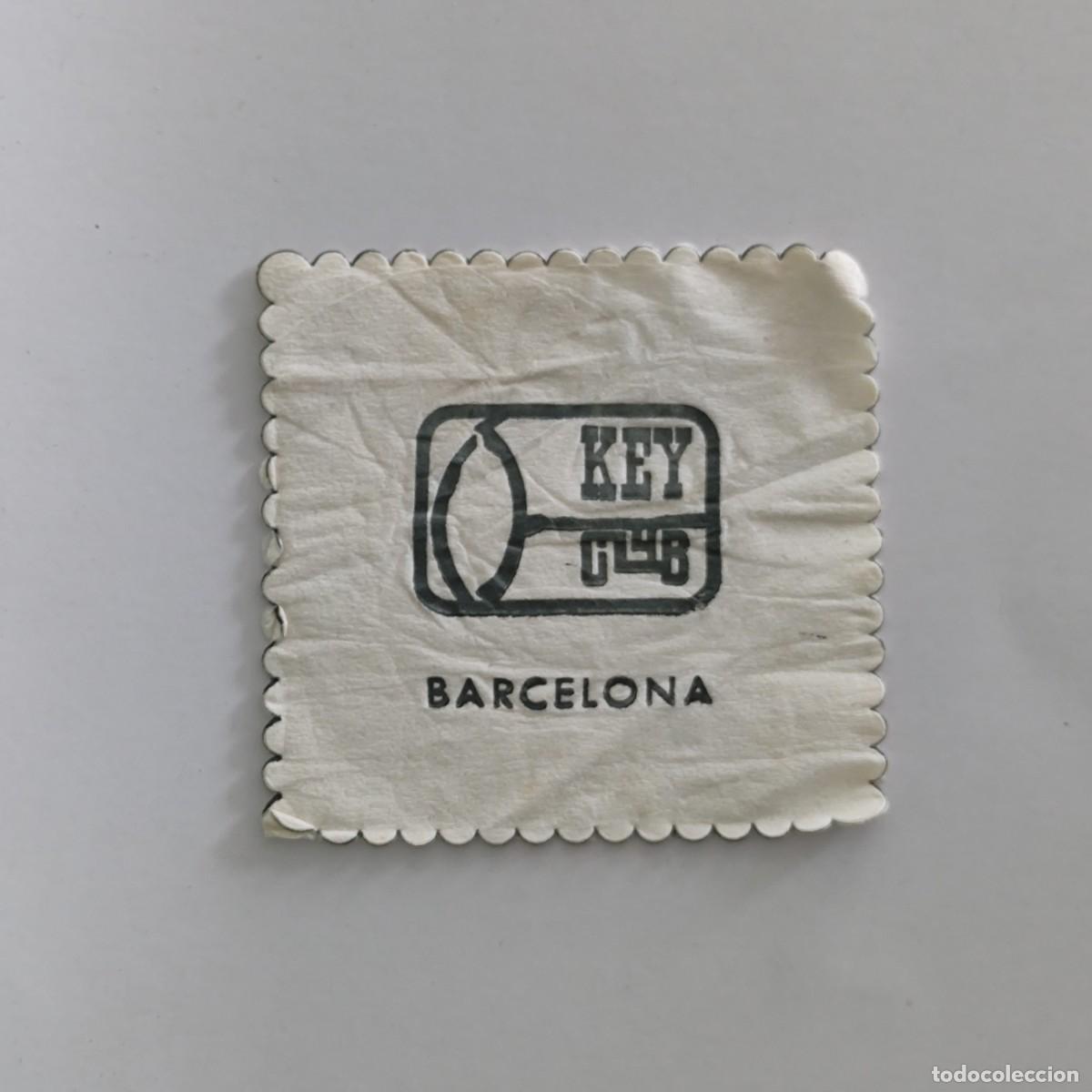 Sammelleidenschaft Andere Papierartikel: POSAVASOS - BARCELONA - KEY CLUB