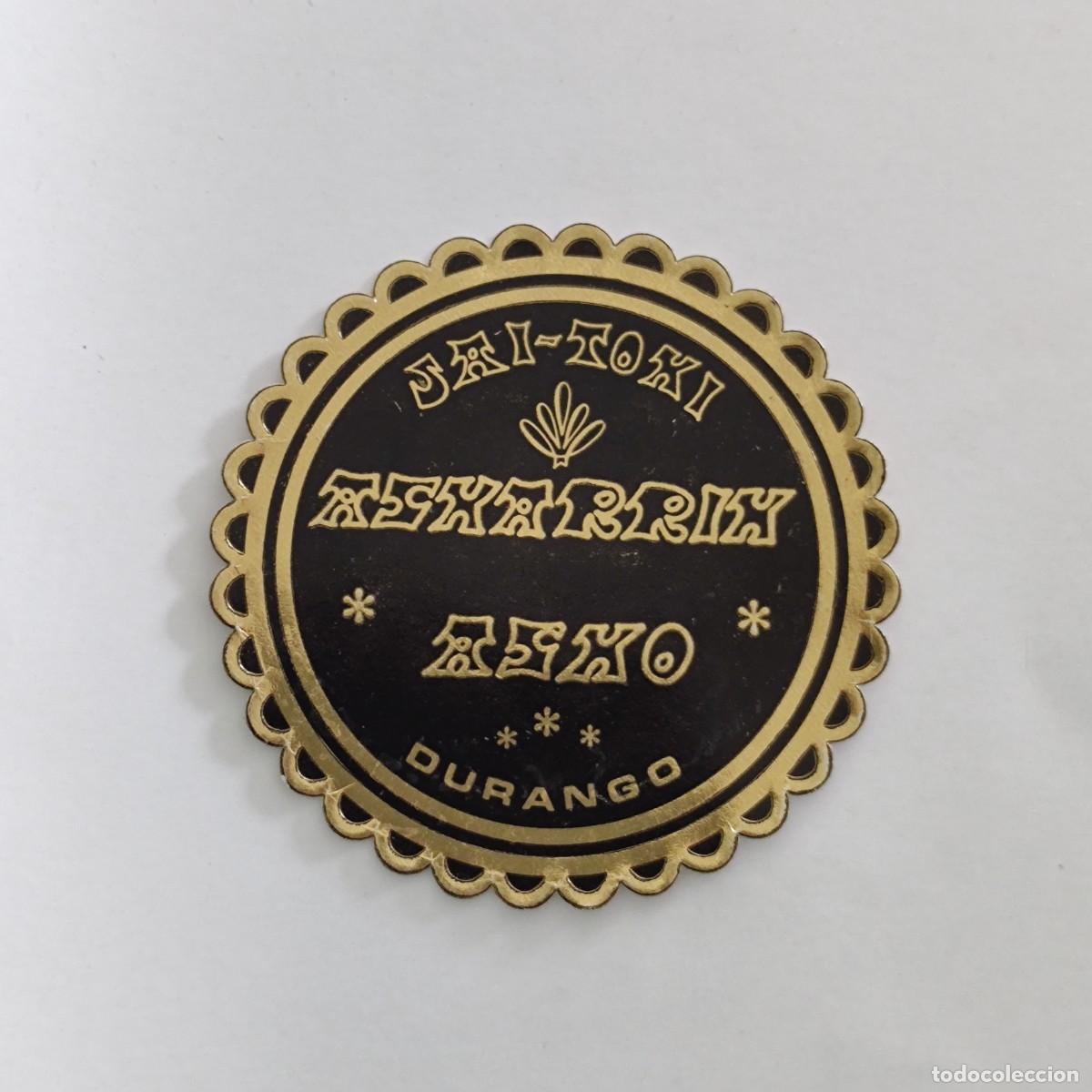 Otros Art&iacute;culos de Coleccionismo en Papel: POSAVASOS ESPUMA - BIZKAIA / DURANGO - JAI-TOKI ASKARRIK ASKO