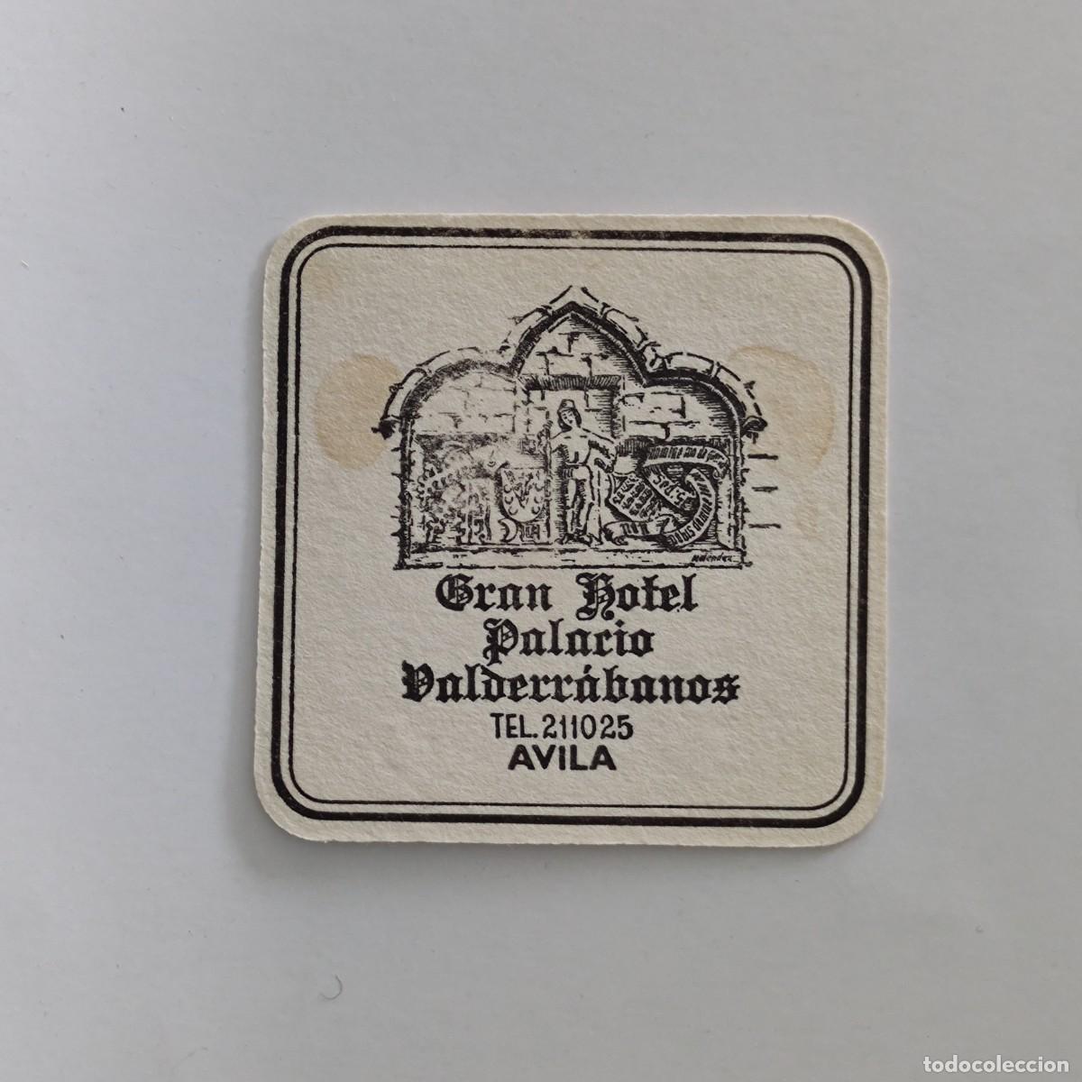 Otros Art&iacute;culos de Coleccionismo en Papel: POSAVASOS - AVILA - GRAN HOTEL PALACIO VALDERRABANOS