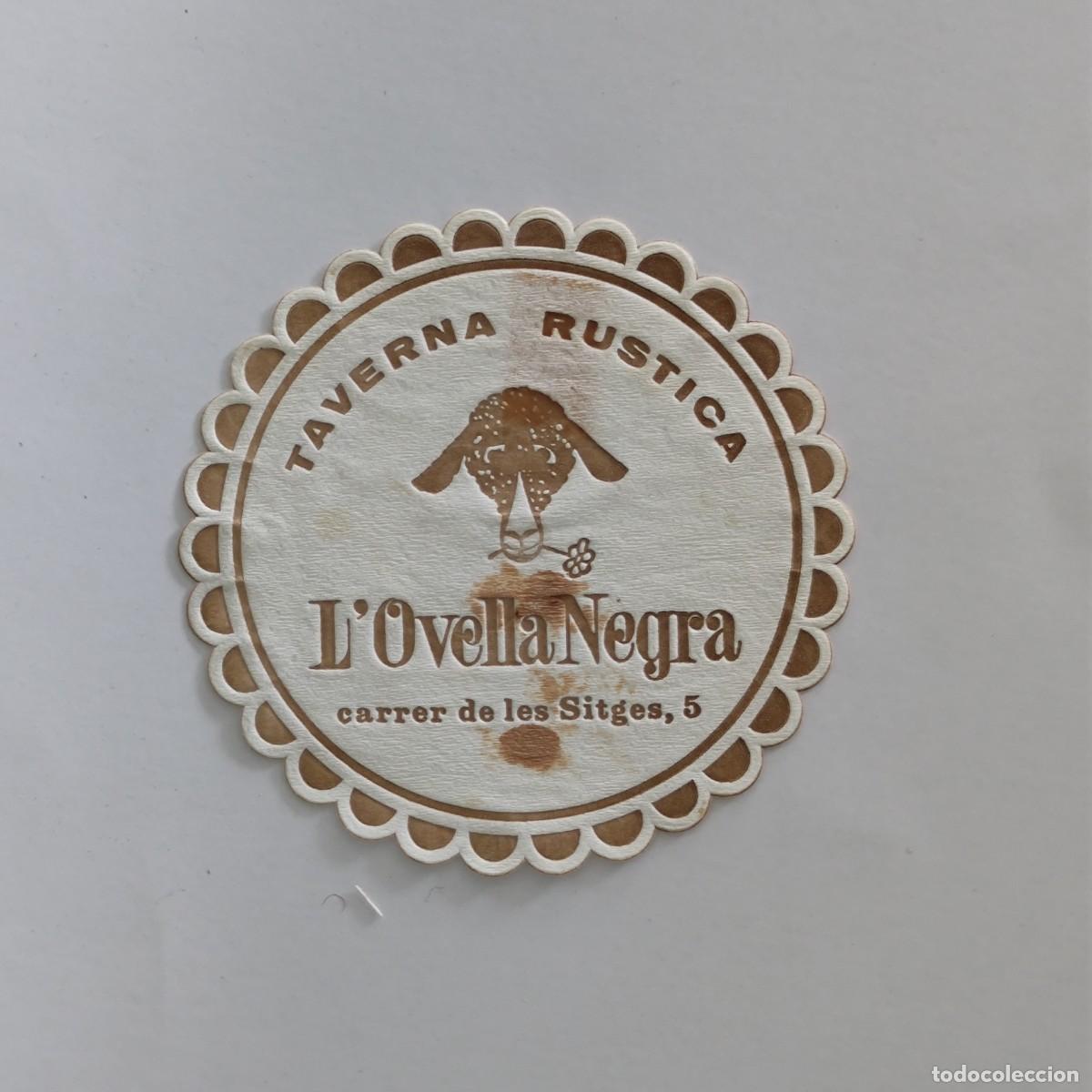 Otros Art&iacute;culos de Coleccionismo en Papel: POSAVASOS - BARCELONA - L'OVELLA NEGRA - OVEJA FAUNA