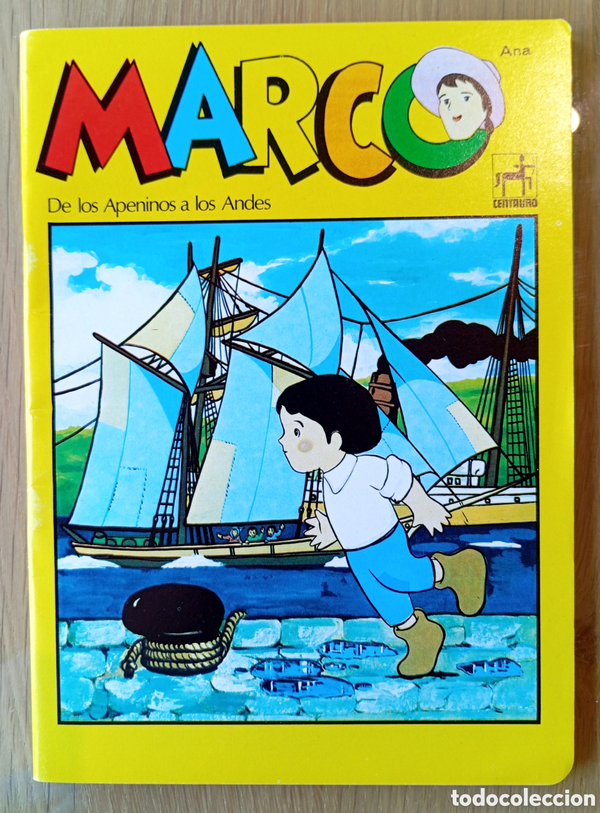 Otros Art&iacute;culos de Coleccionismo en Papel: CUADERNO LIBRETA MARCO 80 P&Aacute;GINAS 2 RAYA A&Ntilde;OS 1977 DIBUJOS AMIMADOS