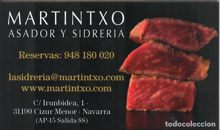 Otros Art&iacute;culos de Coleccionismo en Papel: CALENDARIO DE PUBLICIDAD - A&Ntilde;O 2026 - ASADOR Y SIDRER&Iacute;A MARTINTXO